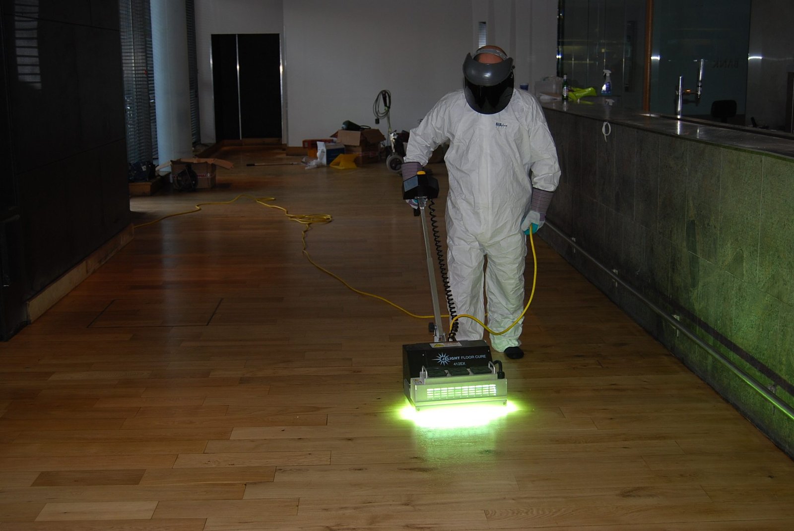 Curing the floor