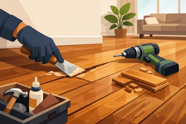 Home Wood Floor Repair That Lasts