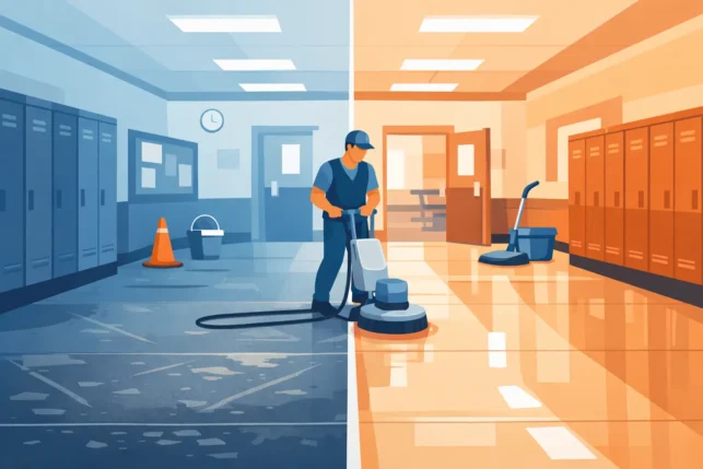 School Hall Floor Restoration That Lasts