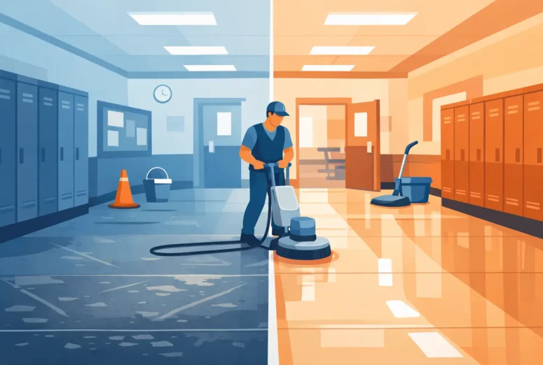School Hall Floor Restoration That Lasts