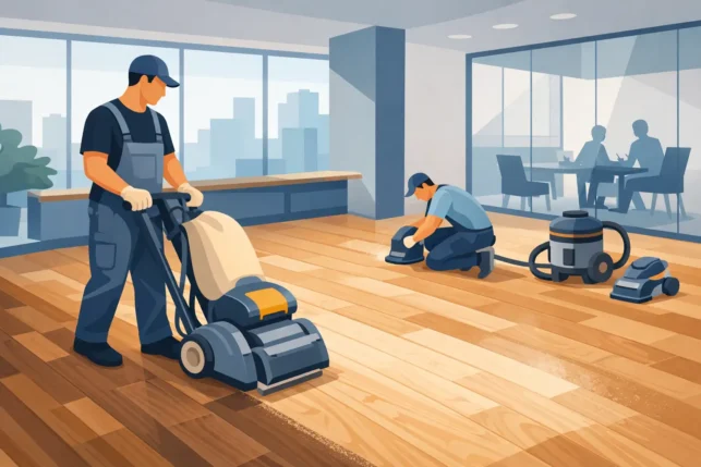 Commercial Floor Sanding Guide for UK Sites
