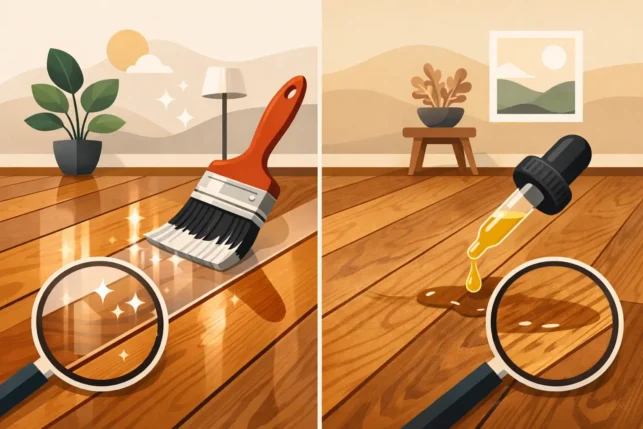 Lacquered vs Oiled Wood Floors
