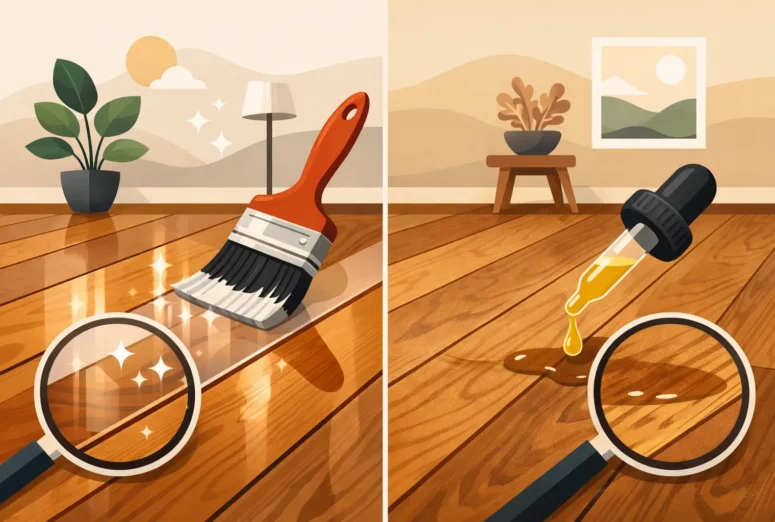 Lacquered vs Oiled Wood Floors