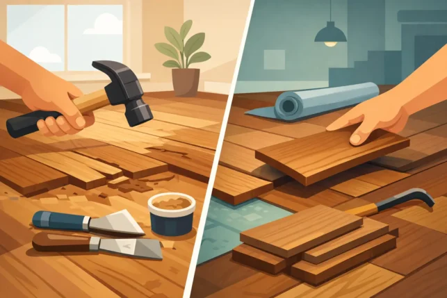 Repair or Replace Wood Flooring?