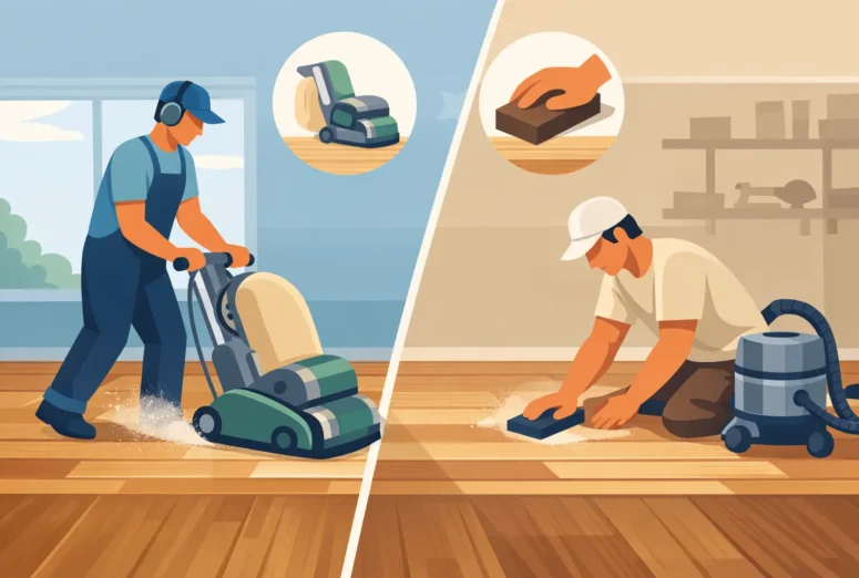 Bona Sanding vs Traditional Sanding