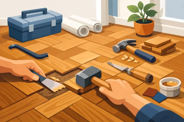How to Repair Parquet Blocks Properly